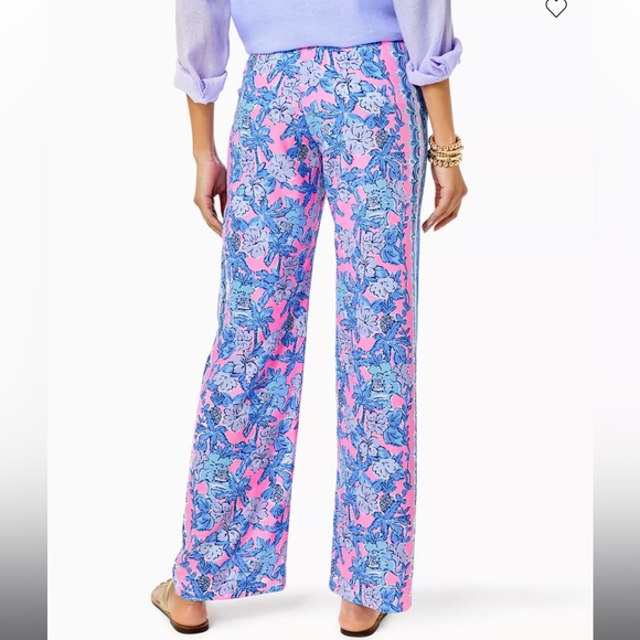 Lilly Pulitzer - Bal Harbor Palazzo Pant - Mermaid’s Tail - Picture 7 of 10